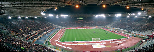 terremotto - تاریخچه کامل و جامع باشگاه آس رمیکی از باشکوهترین ورزشگاه های جهان و ورزشگاه ملی ایتالیا المپیکو است . این  استادیوم در سال ۱۹۶۰ و برای المپیک ان سال در رم ساخته شد .